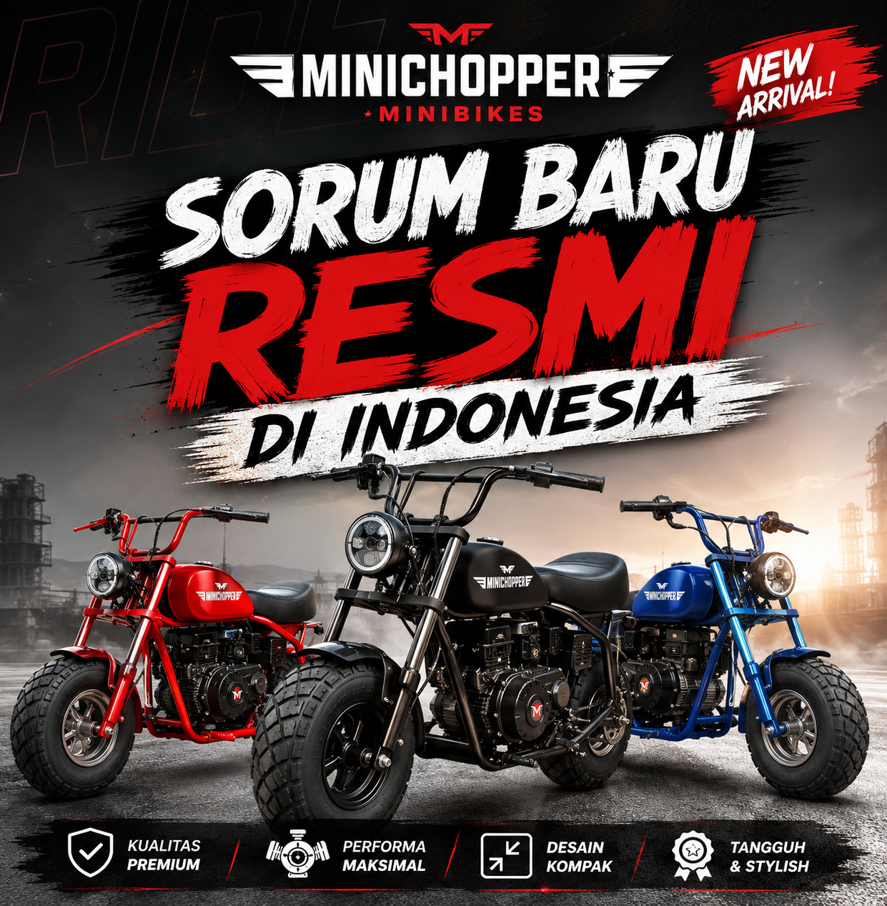 Cicakwin x Minichoppersminibikes Membuat Sorum Baru Di Indonesia - WooCommerce eCommerce