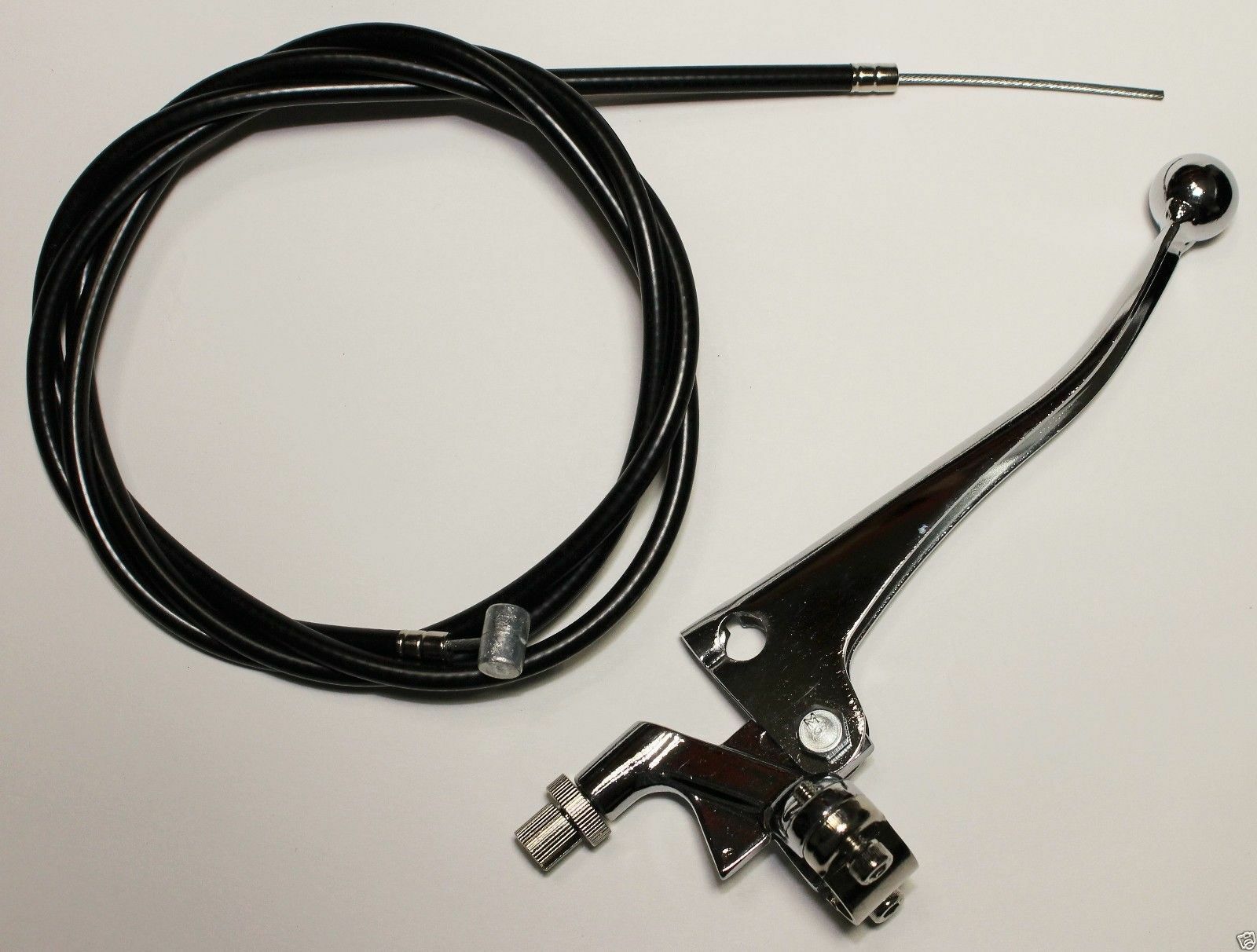 Chopper Mini Bike 1"one inch BRAKE LEVER EXTRA LONG CABLE doherty MOTOTCYCLE 